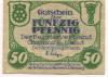 Chemnitz - Amtshauptmannschaft - - 31.12.1919 - 50 Pfennig 