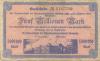 Chemnitz - Amtshauptmannschaft - 24.8.1923 - 5 Millionen Mark