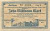 Chemnitz - Amtshauptmannschaft - 24.8.1923 - 10 Millionen Mark