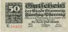 Chemnitz - Stadt - 1.4.1917 - 31.12.1918 - 50 Pfennig 