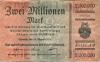 Chemnitz - Stadt - 10.8.1923 - 2 Millionen Mark 