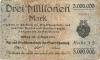 Chemnitz - Stadt - 10.8.1923 - 3 Millionen Mark 