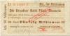 Chemnitz - Commerz- und Privat-Bank AG, Filiale Chemnitz - 19.9.1923 - 50 Millionen Mark
