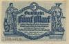 Chemnitz - Finanzvereinigung Chemnitzer Industrieller - 16.11.1918 - 31.1.1919 - 5  Mark 