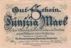 Chemnitz - Finanzvereinigung Chemnitzer Industrieller - 16.11.1918 - 31.1.1919 - 50 Mark 