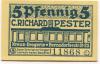 Chemnitz - Pester, C. Richard, Kreuz-Drogerie, Bernsdorfer Str. 21-23 - -- - 5 Pfennig