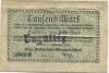 Chemnitz - Pöge Elektricitäts-AG, Dorfstr. 52 - 11.9.1922 - 1.11.1922 - 1000 Mark
