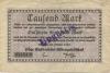Chemnitz - Pöge Elektricitäts-AG, Dorfstr. 52 - 26.10.1922 - 5.2.1923 - 1000 Mark