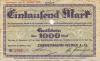 Chemnitz - Zimmermann-Werke AG, Rochlitzer Str. 32 - 26.10.1922 - 31.1.1923 - 1000 Mark