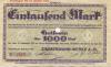 Chemnitz - Zimmermann-Werke AG, Rochlitzer Str. 32 - 26.10.1922 - 31.1.1923 - 1000 Mark