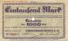 Chemnitz - Zimmermann-Werke AG, Rochlitzer Str. 32 - 26.10.1922 - 31.1.1923 - 1000 Mark