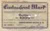 Chemnitz - Zimmermann-Werke AG, Rochlitzer Str. 32 - 26.10.1922 - 31.3.1923 - 1000 Mark
