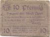 Cleve (heute: Kleve) - Stadt - 14.9.1921 - 10 Pfennig 