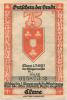 Cleve (heute: Kleve) - Stadt - 1921 - 75 Pfennig 