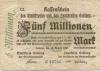 Coblenz (heute: Koblenz) - Stadt und Kreis - 15.8.1923 - 1.9.1923 - 5 Millionen Mark