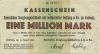 Coblenz (heute: Koblenz) - Rheinische Bergbaugesellschaft mbH & Co - 10.8.1923 - 1.10.1923 - 1 Million Mark 