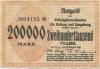 Coburg - Arbeitgeberverband für Coburg und Umgebung eV - 22.8.1923 - 200000 Mark