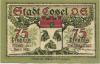 Cosel (heute: PL-Kedzierzyn-Kozle) - Stadt - 1.4.1921 - 75 Pfennig