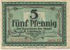 Cottbus - Stadt - - 31.12.1918 - 5 Pfennig 