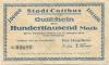 Cottbus - Stadt - 14,8,1923 - 15.10.1923 - 100000 Mark 