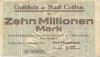 Cottbus - Stadt - 17.9.1923 - 10 Millionen Mark 