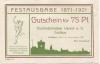 Cottbus - Kaufmännischer Verein eV, Spremberger Str. 39 - 5.-6.11.1921 - 75 Pfennig