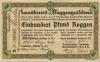 Cottbus - Kreis-Landbund Cottbus, Kreis-Landbund Calau, Landbund Lübben (eV), Niederlausitzer Landbund-Genossenschaft eGmbH - 1.9.1923 - 1.2.1924 - 100 Pfund Roggen 