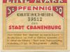 Cranenburg (heute: Kranenburg) - Stadt - 1.7.1921 - 50 Pfennig