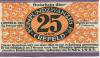 Crefeld (heute: Krefeld) - Stadt - 24.2.1921 - 31.3.1923 - 25 Pfennig 