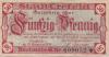 Crefeld (heute: Krefeld) - Stadt - 25.9.1919 - 31.3.1922 - 50 Pfennig 