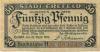 Crefeld (heute: Krefeld) - Stadt - 22.4.1920 - 31.3.1922 - 50 Pfennig 