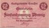 Creußen - Stadt - 1.12.1916 - 25 Pfennig 