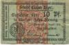 Culm (heute: PL-Chelmno) - Stadt - 9.8.1918 - 31.12.1921 - 10 Pfennig 