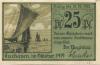 Cuxhaven - Stadt - Oktober 1919 - 31.12.1921 - 25 Pfennig 