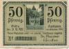 Cuxhaven - Stadt - Oktober 1919 - 31.12.1921 - 50 Pfennig 