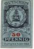 Dannenberg - Sparkasse der Stadt - 1919 - 1.1.1923 - 50 Pfennig 