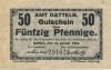 Datteln - Amt - 15.1.1918 - 50 Pfennig 