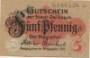 Delitzsch - Stadt - 1917 - 5 Pfennig 