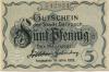 Delitzsch - Stadt - 1920 - 5 Pfennig 