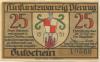Derenburg - Stadt - 20.12.1920 - 25 Pfennig 