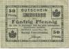 Dessau - Herzogliche Anhaltische Finanzdirektion - 6.3.1917 - 31.12.1919 - 50 Pfennig 