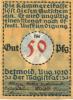 Detmold - Stadt - August 1920 - 50 Pfennig 