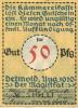 Detmold - Stadt - August 1920 - 50 Pfennig 