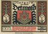Detmold - Stadt - August 1920 - 50 Pfennig 