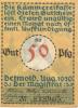 Detmold - Stadt - August 1920 - 50 Pfennig 