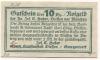 Diessen - Huber, Josef C., Graphische Kunstanstalt Diessen, Georgenwerk - -- 10 Pfennig 