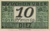 Diez - Stadt - Juni 1917 - 31.12.1918 - 10 Pfennig 