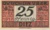 Diez - Stadt - Juni 1917 - 31.12.1918 - 25 Pfennig 