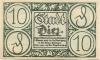 Diez - Stadt - Dezember 1920 - 10 Pfennig 