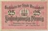 Dinslaken - Stadt - 1.8.1920 - 25 Pfennig 